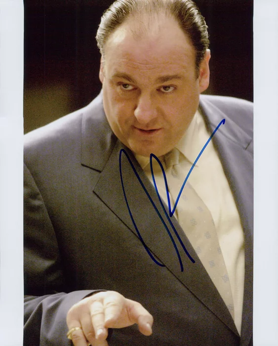 James Gandolfini autograph