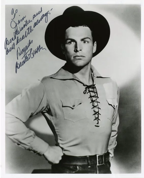 Buster Crabbe autograph