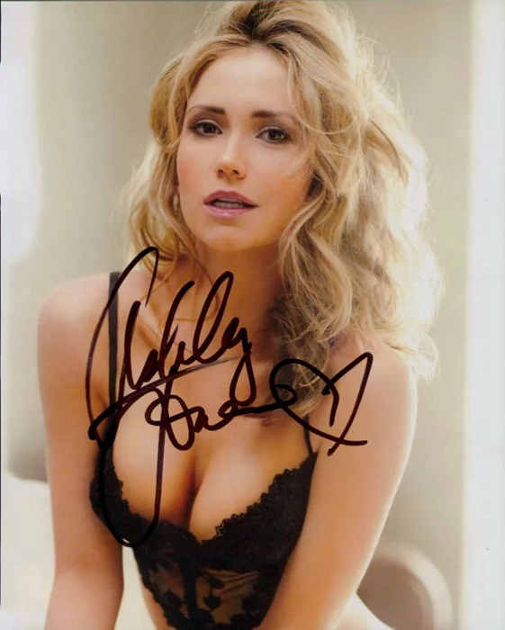 Ashley Jones autograph