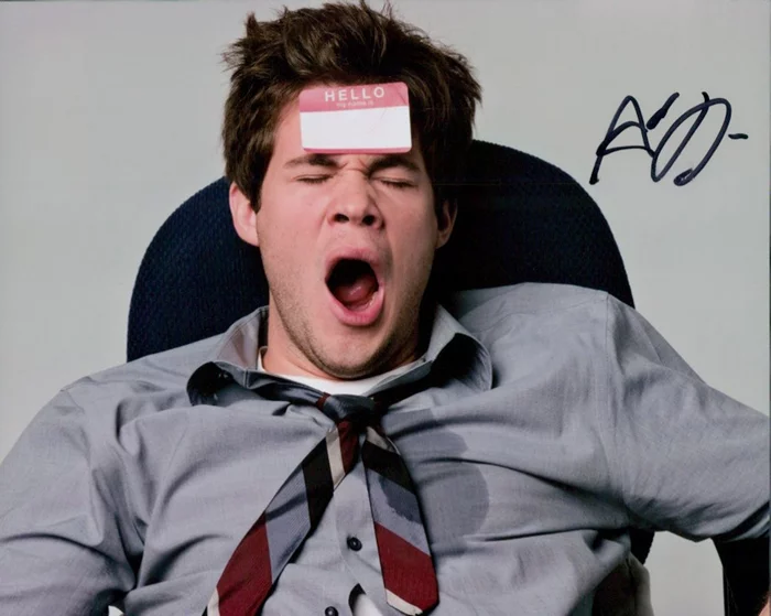 Adam  DeVine autograph