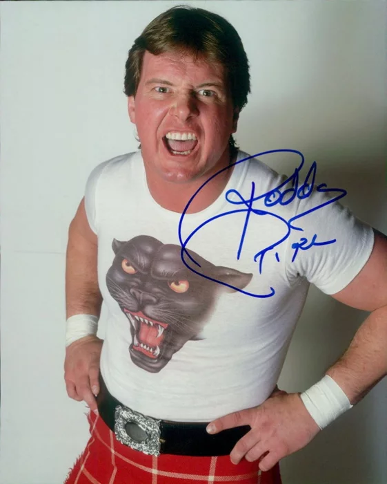 Rowdy Roddy Piper autograph