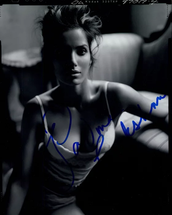Padma Lakshmi autograph