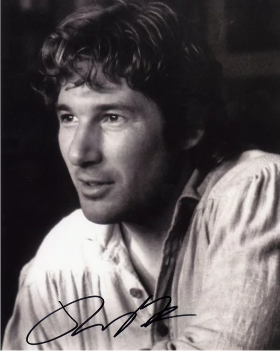 Richard Gere autograph