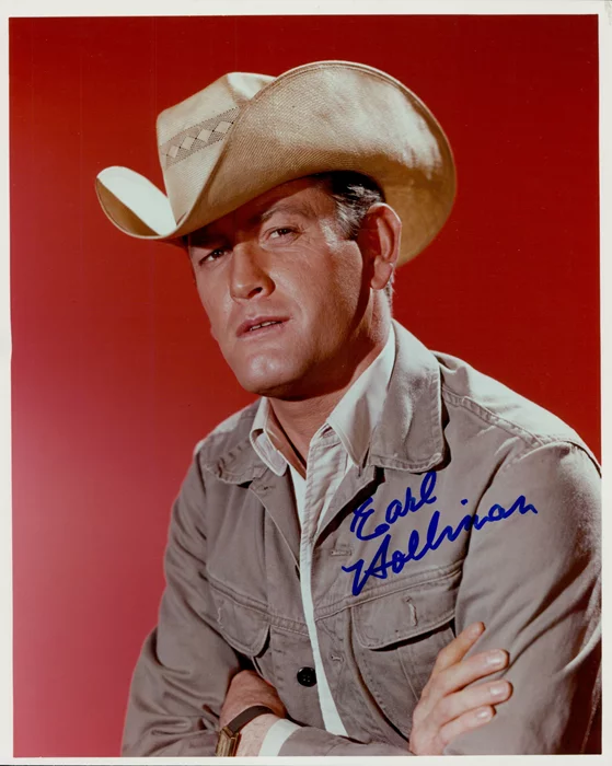 Earl Holliman autograph