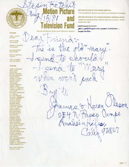 Stepin Fetchit autograph