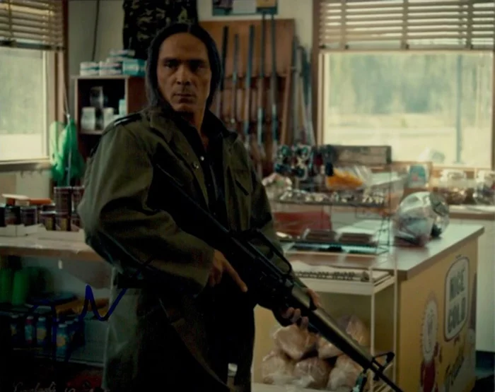Zahn McClarnon autograph
