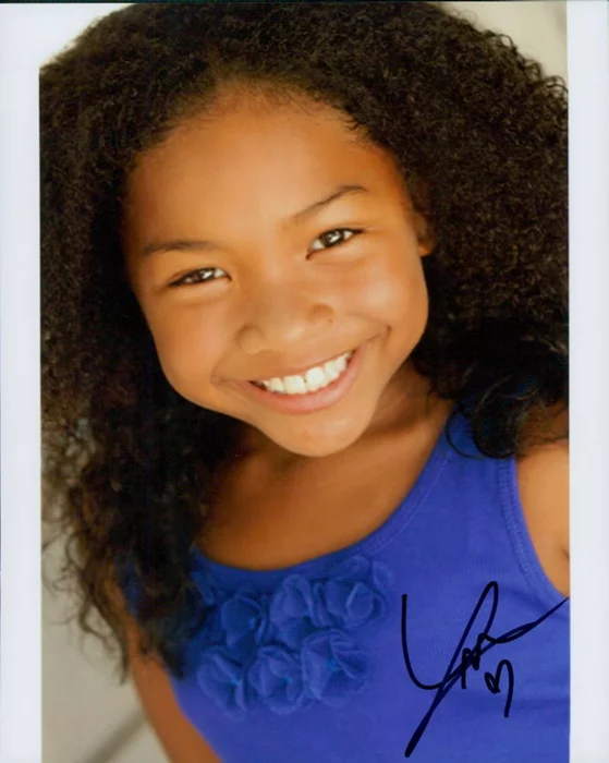 Laya DeLeon Hayes autograph