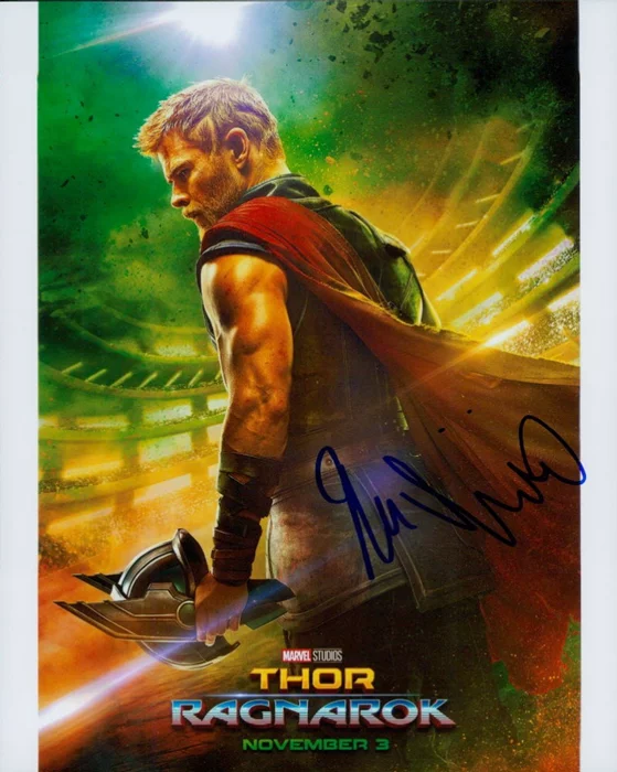 Taika Waititi autograph