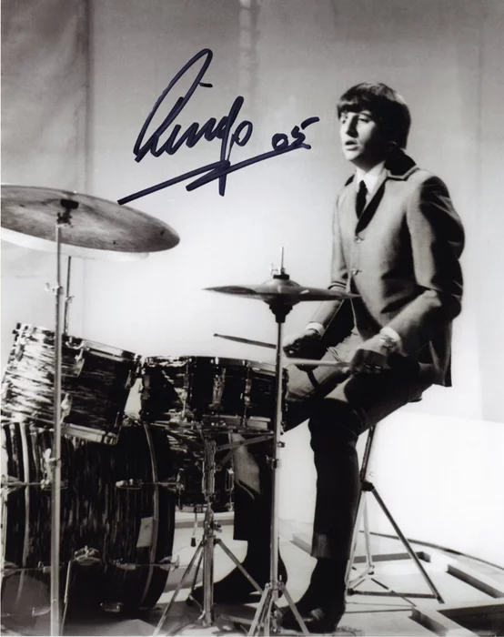 Ringo Starr autograph