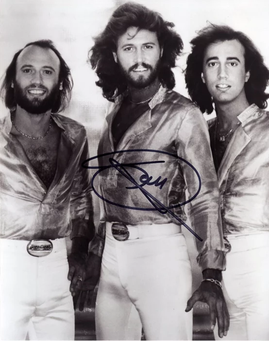 Barry Gibb autograph