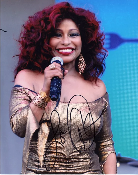 Chaka Khan autograph