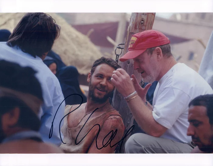 Ridley Scott autograph
