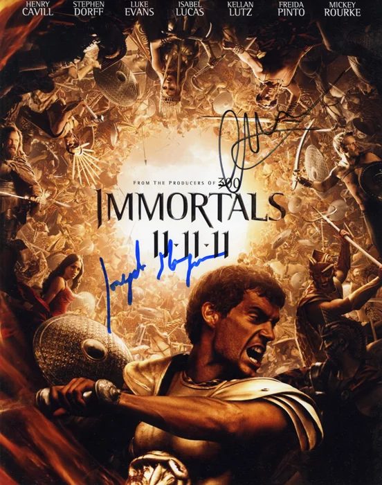Immortals autograph