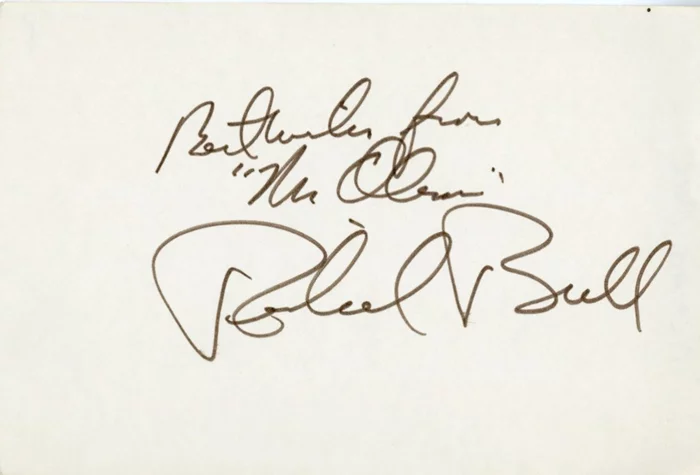 Richard Bull autograph