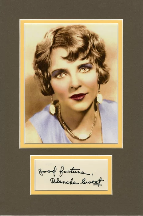 Blanche Sweet autograph