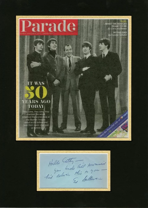 Ed Sullivan autograph