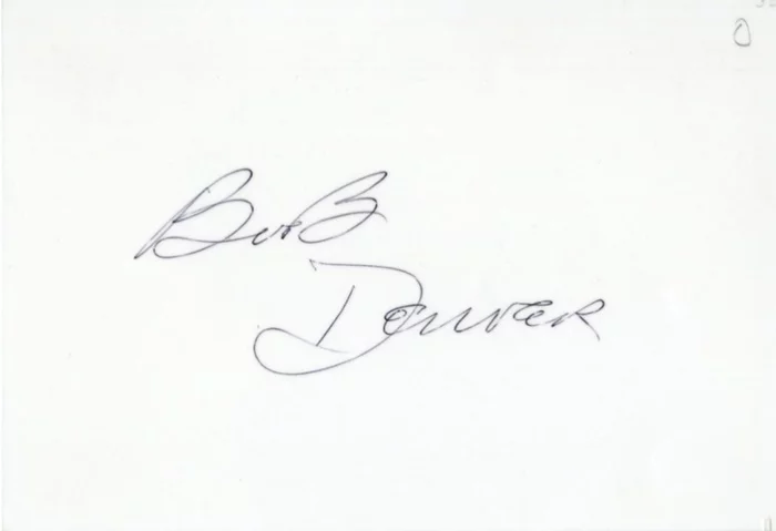 Bob Denver autograph