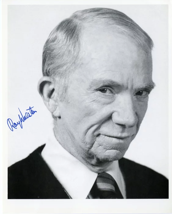 Ray Walston autograph