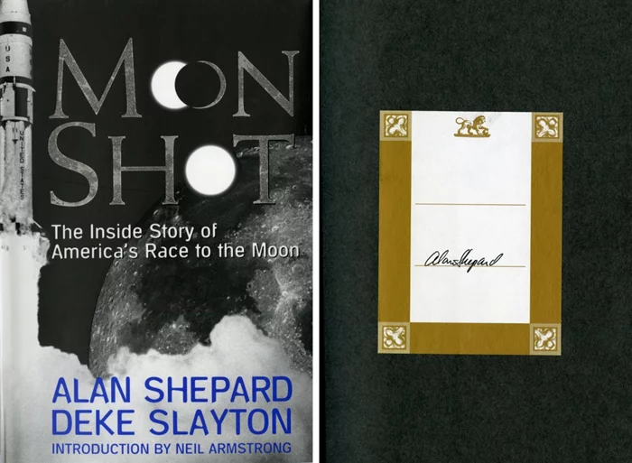 Alan Shepard autograph