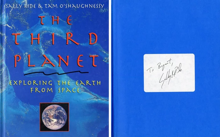 Sally K. Ride autograph