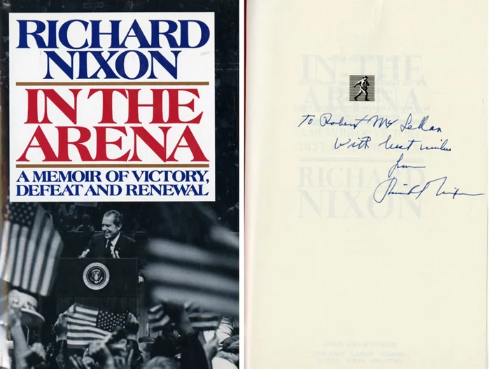 Richard Nixon autograph