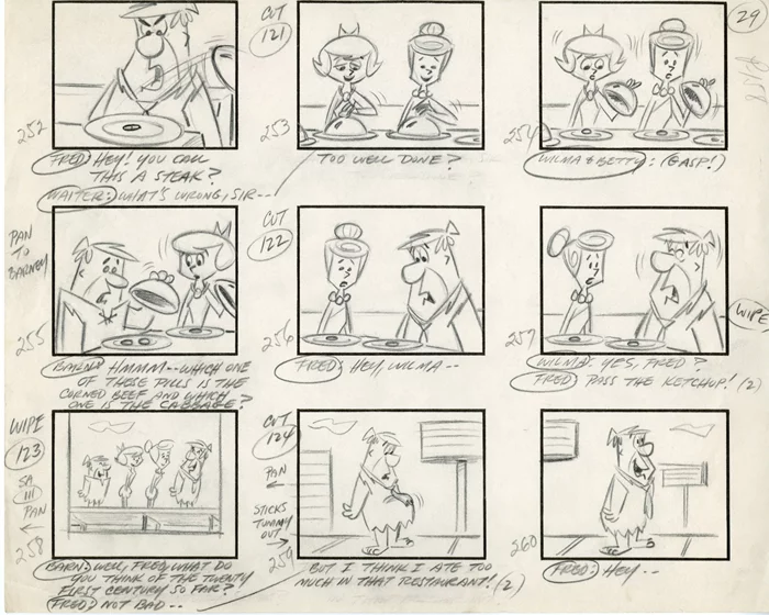 The Flintstones autograph