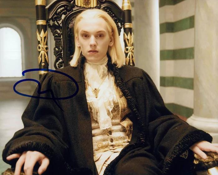Jamie Campbell Bower autograph