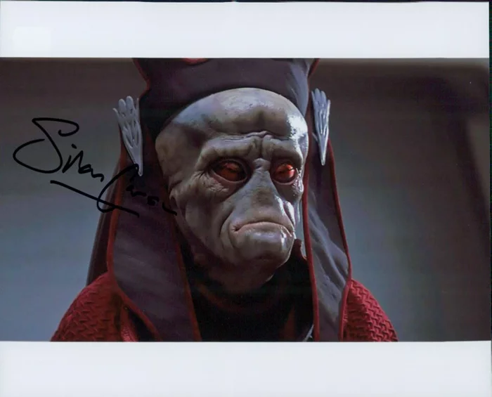 Silas Carson autograph