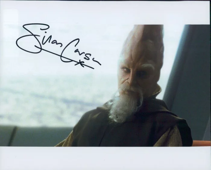 Silas Carson autograph