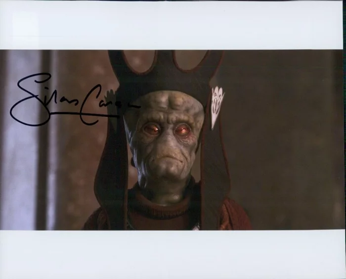 Silas Carson autograph