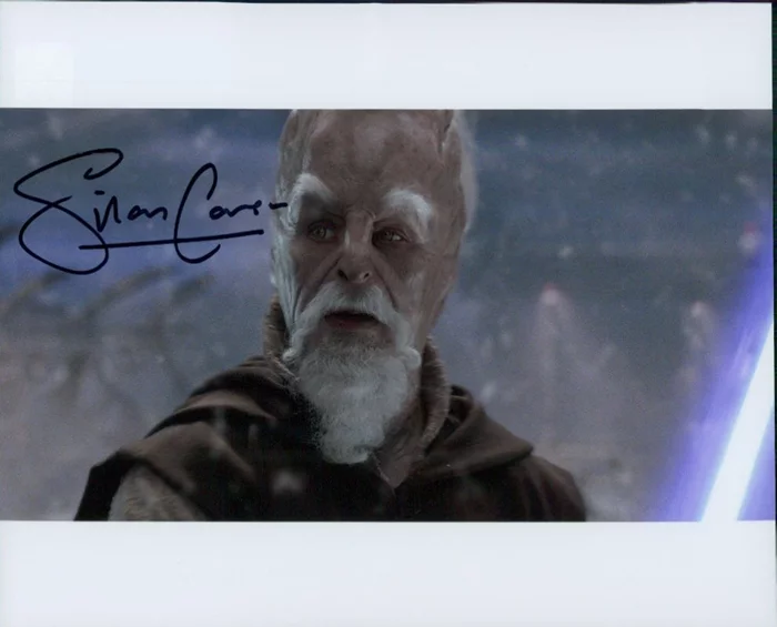 Silas Carson autograph