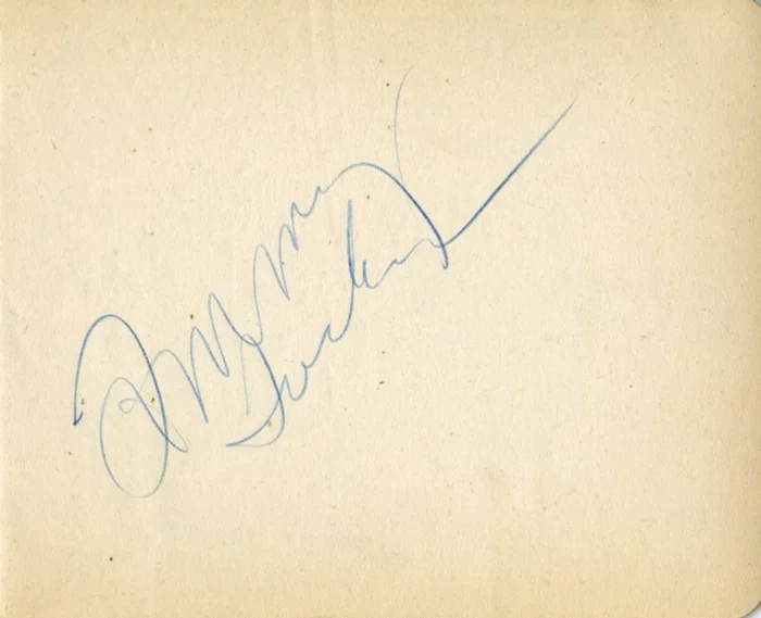 Tommy Tucker autograph