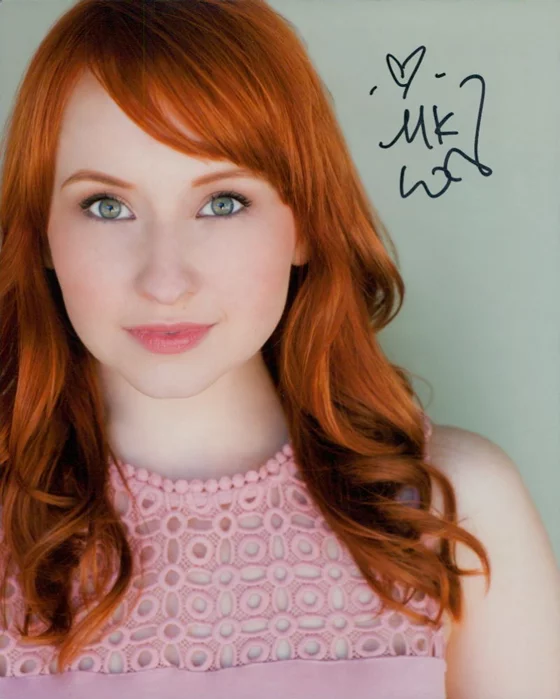 Mary Kate Wiles autograph