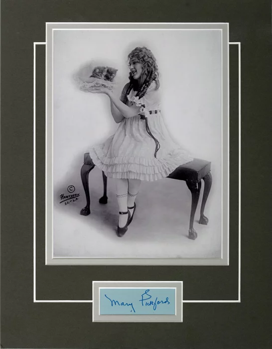 Mary Pickford autograph