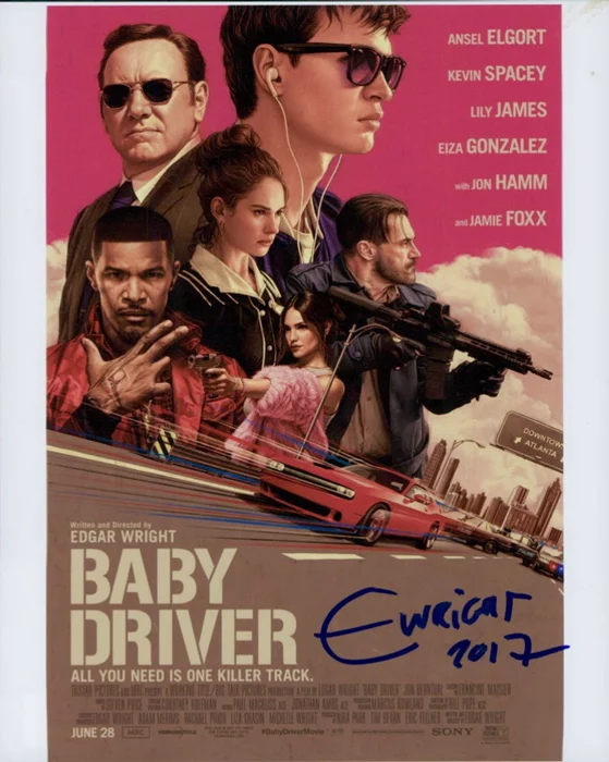 Edgar Wright autograph