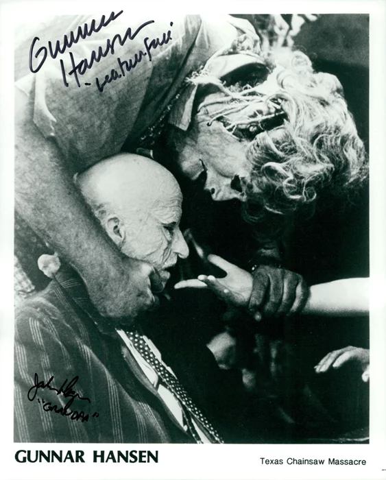 The Texas Chainsaw Massacre autograph