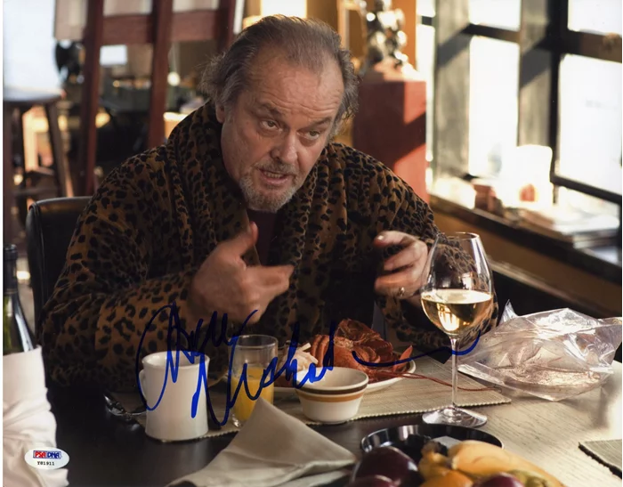 Jack Nicholson autograph