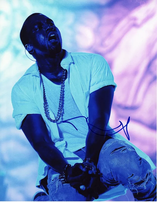 Kanye West autograph