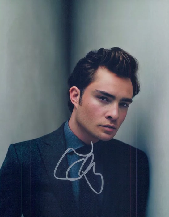 Ed Westwick autograph