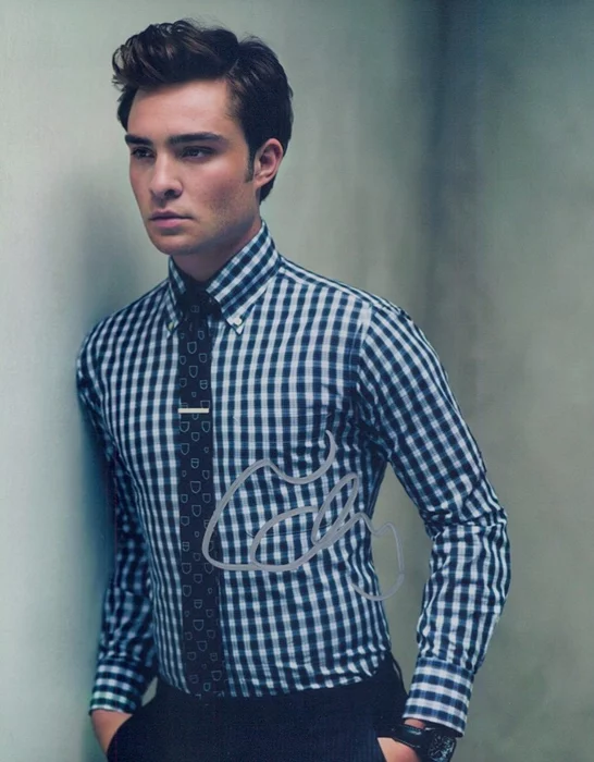 Ed Westwick autograph