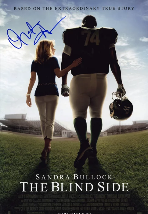 Quinton Aaron autograph