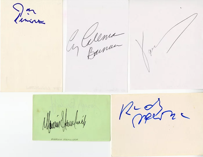 Composers autograph