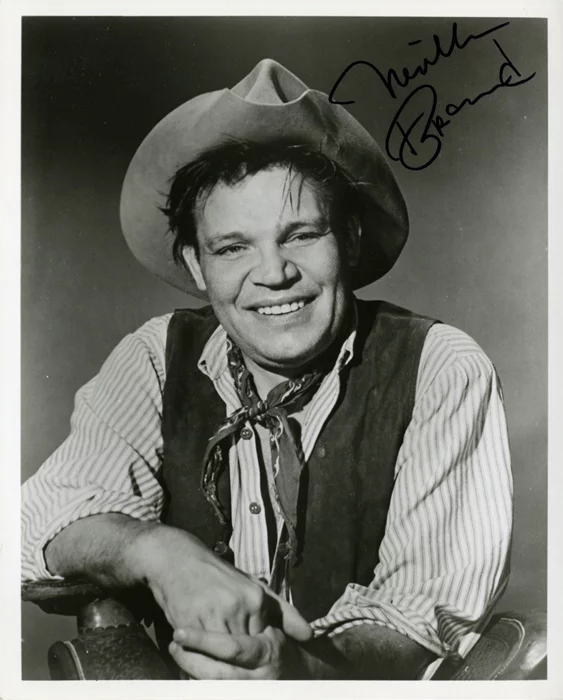 Neville Brand autograph