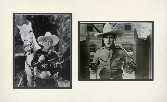 Ken Maynard autograph