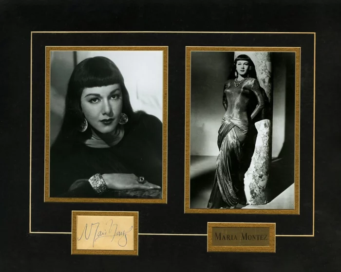 Maria Montez autograph