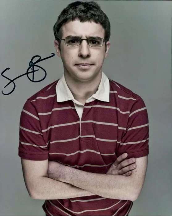 Simon Bird autograph