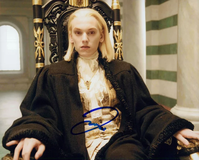 Jamie Campbell Bower autograph