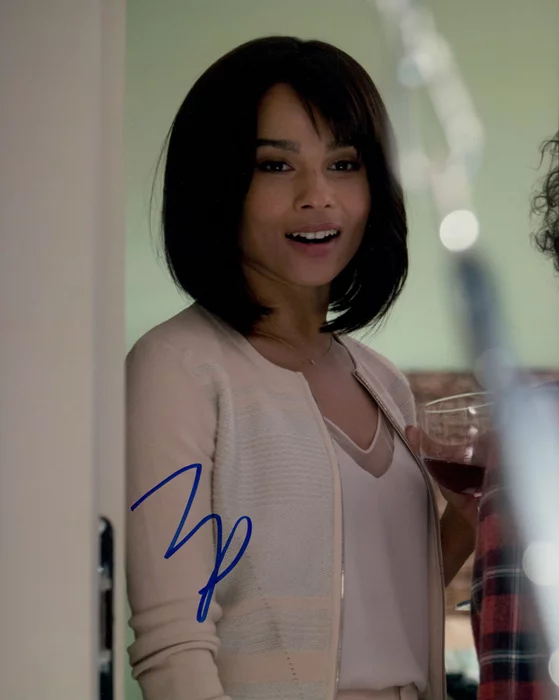 Zoe Kravitz autograph