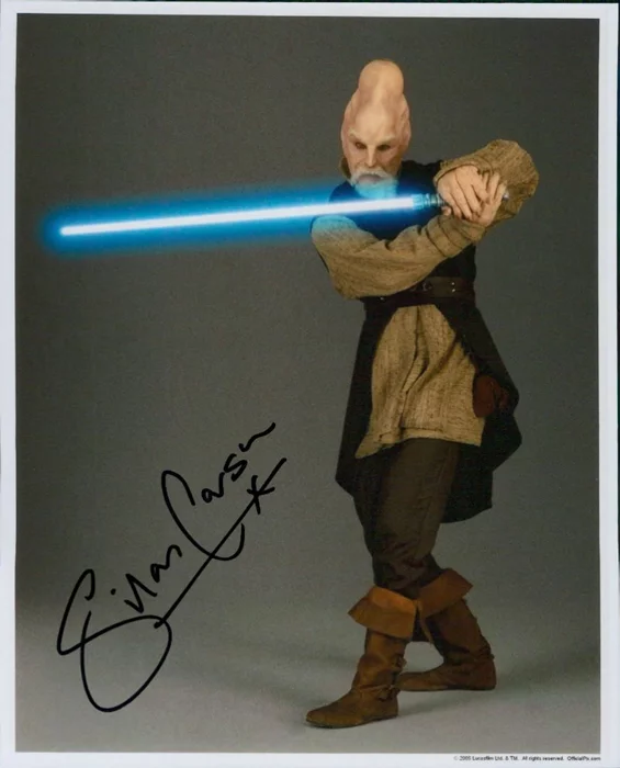 Silas Carson autograph