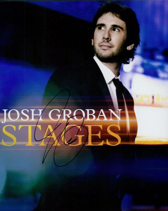 Josh Groban autograph